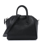 Sugar Goatskin Mini Antigona Black