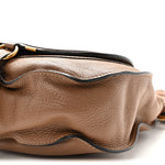 Calfskin Medium Marcie Satchel Nut