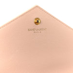 Grain De Poudre Matelasse Chevron Monogram Chain Wallet Pale Pink