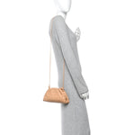 Nappa Intrecciato The Mini Pouch Almond