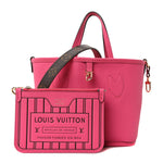 Monogram Neverfull Inside Out Bandouliere BB Rose Pondichery