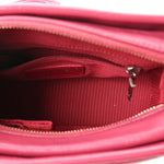 Aged Calfskin Quilted Small Gabrielle Hobo Fuchsia