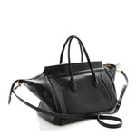 Supple Shiny Lambskin Luggage Black