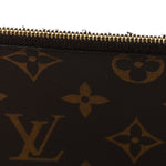 Monogram Pochette Felicie Chain Wallet Fuchsia