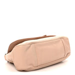 Vitello Daino Shoulder Bag Sabbia