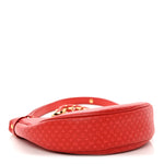 Calfskin Nanogram Embossed Loop PM Rouge