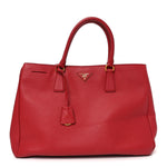 Saffiano Lux Large Tote Fuoco
