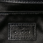 Nappa Vertical Matelasse Medium Maxi Horsebit Chain Shoulder Bag Black