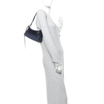 Suede Le Click East West Small Bag Midnight