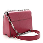 Epi Twist Shoulder Bag MM Fuchsia