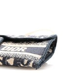 Oblique Slim Saddle Pouch Blue