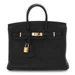 Togo Birkin 25 Black