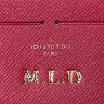 Monogram Pochette Felicie Chain Wallet Fuchsia