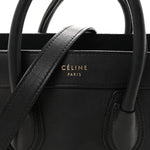 Smooth Calfskin Nano Luggage Black