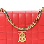 Lambskin Quilted Mini Lola Bag Bright Red