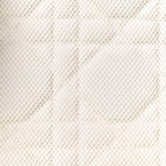 Macrocannage Technical Fabric Medium Lady Dior White