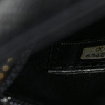 Caviar Quilted Medallion Tote Black