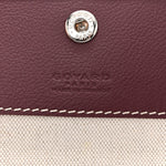 Goyardine Boheme Hobo Burgundy