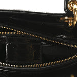 Patent Cannage Medium Lady Dior Black
