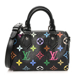 LV X TM Monogram Multicolor Nano Speedy Black