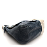 Vitello Bi-Color Mama Baguette Blue Beige