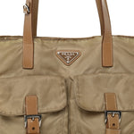 Nylon Vela Shopping Tote Sesamo