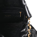 Calfskin Quilted Small Chanel 22 Black