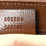 GG Supreme Monogram Horsebit 1955 Shoulder Bag Beige Brown Sugar