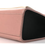 Soft Calfskin My Lockme Chain Bag BB Rose Boudoir Creme