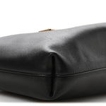 Lambskin Pochon Shoulder Bag Black