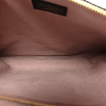 Lambskin Embossed Monogram Coussin PM Black