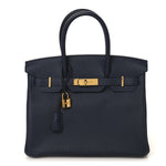 Togo Birkin 30 Bleu Nuit