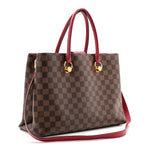 Damier Ebene LV Riverside Lie De Vin