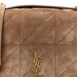 Suede Matelasse Monogram Mini Jamie 4.3 Whisper Pink