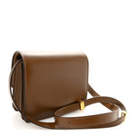 Box Calfskin Small Classic Box Flap Bag Camel