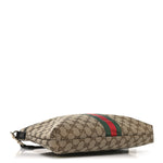GG Monogram Web Flat Messenger Bag Black