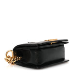 Caviar Quilted Mini Boy Flap Black
