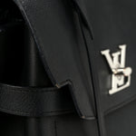 Soft Calfskin My Lockme Top Handle Black