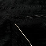 Nappa Pocket Satchel Black