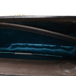 GG Supreme Monogram Web Small Ophidia Chain Shoulder Bag Brown