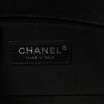 Caviar Quilted Small Boy Flap Black