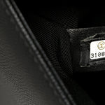 Caviar Quilted Medium Boy Flap Black