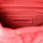 Lambskin Quilted Mini Urban Spirit Backpack Pink