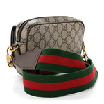 GG Supreme Monogram Web Mini Ophidia Bag Beige Ebony