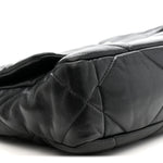 Lambskin Quilted Medium Chanel 19 Flap Black
