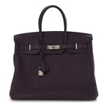 Togo Birkin 35 Cassis