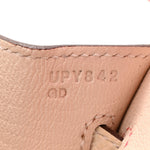Epsom Horseshoe Birkin Sellier 25 Rose Azalee Nata