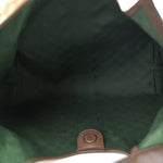 GG Monogram Web Large Giglio Tote Beige Brown