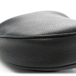 Supple Grained Calfskin Teen Lulu Shoulder Bag Black