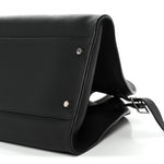 Matte Grained Calfskin EW Margaux Black